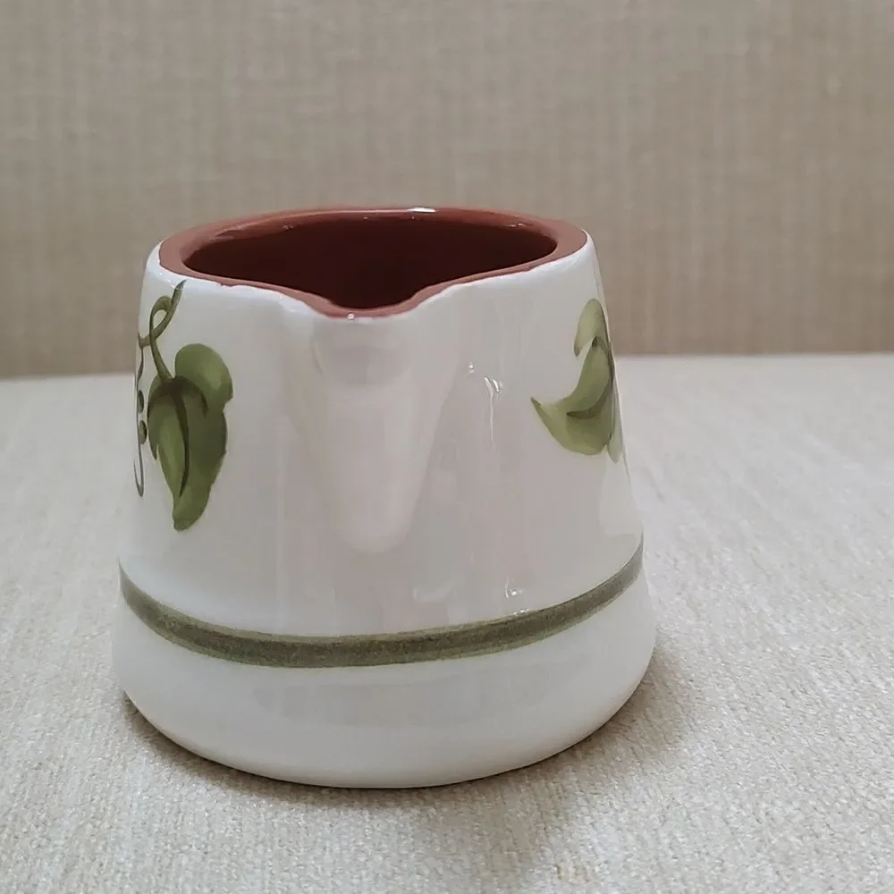 Stangl Pottery Creamer Golden Grape Pattern Vintage